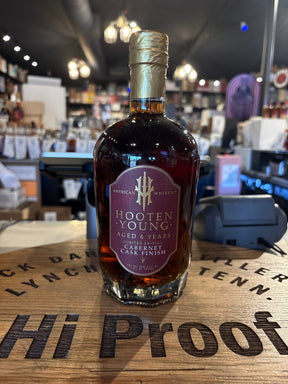 Hooten Young Cabernet Sauvignon Cask Finish American Whiskey 750ml - Hi Proof - Hooten Young