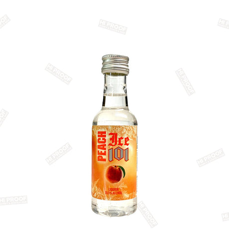 Ice 101 Peach 50ml mini Bottle - Hi Proof - Ice