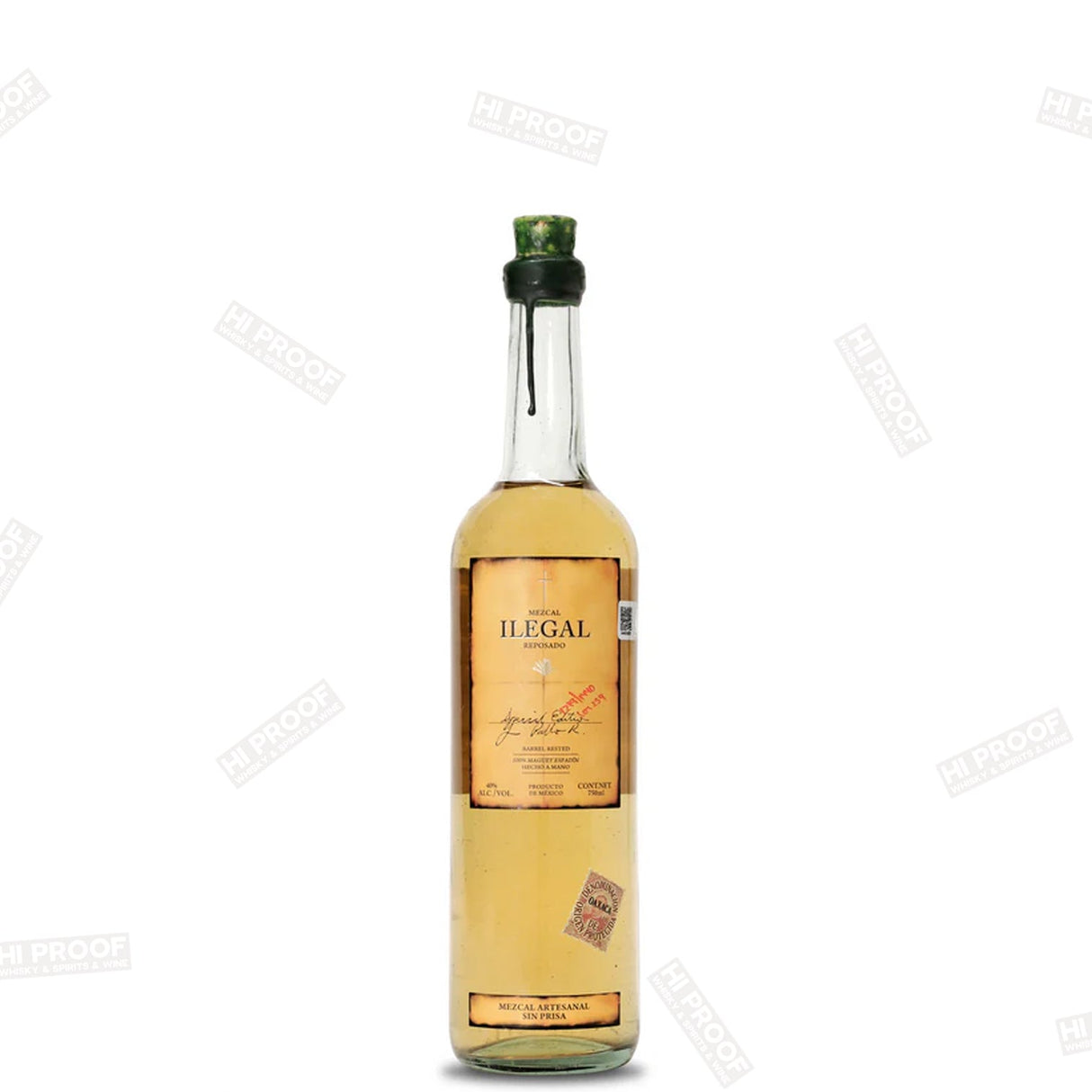 ILEGAL MEZCAL REPOSADO – 750ml - Hi Proof - ILEGAL