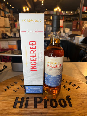 Ingelred Ben Nevis 2001 21 years old Red Wine Cask 1300 700 ml 46.4% alc. - Hi Proof - Ingelred