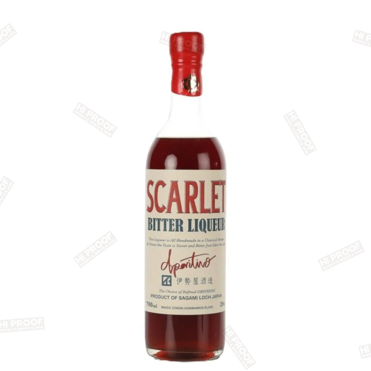 Iseya Distillery Scarlet Aperitivo Japanese Bitter Liqueur 700ML - Hi Proof - Scarlet