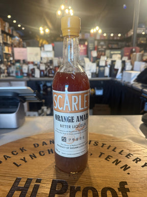Iseya Distillery Scarlet Orange Amaro - Premium Japanese Bitter Liqueur 700ML | Authentic Craft Spirits - Hi Proof - Scarlet