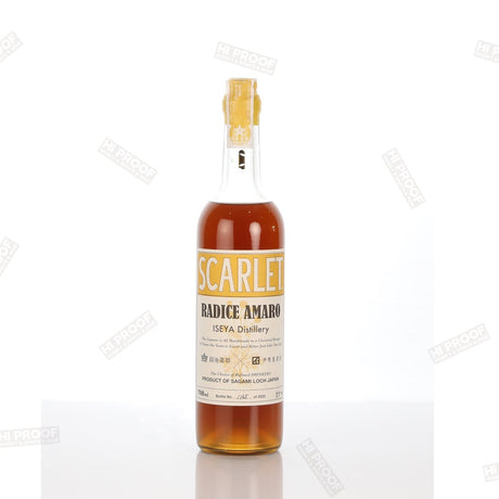 Iseya Distillery Scarlet Radice Amaro Japanese Bitter Liqueur 700ML - Hi Proof - Scarlet