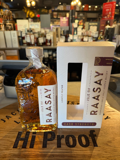 Isle of Raasay Cask Strength 61.3 % Alc 700ml - Hi Proof - Isle of Raasay