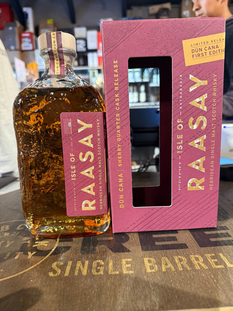 Isle of Raasay Dun Cana First Edition 52% Alc 700ml - Hi Proof - Isle of Raasay