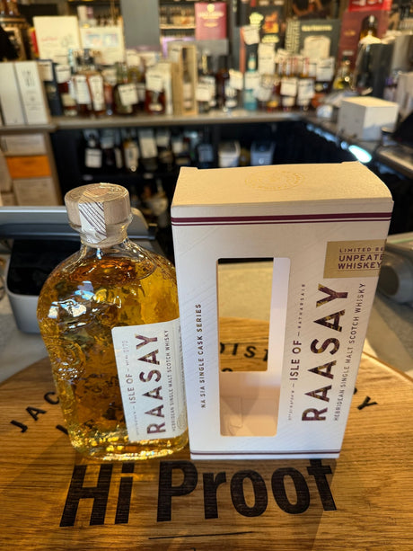 Isle of Raasay Unpeated ex - Rye Single Cask 61.4% Alc 700ml - Hi Proof - Isle of Raasay