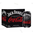 Jack Daniel's RTD Jack & Coke - 4pk/12 fl oz Cans - Hi Proof - Jack Daniel's