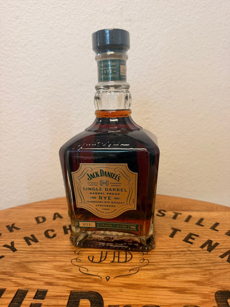 Jack Daniel's Single Barrel Barrel Proof Rye 750ml 134.3 Proof 1-10 warehouse - Hi Proof - Jack Daniel's
