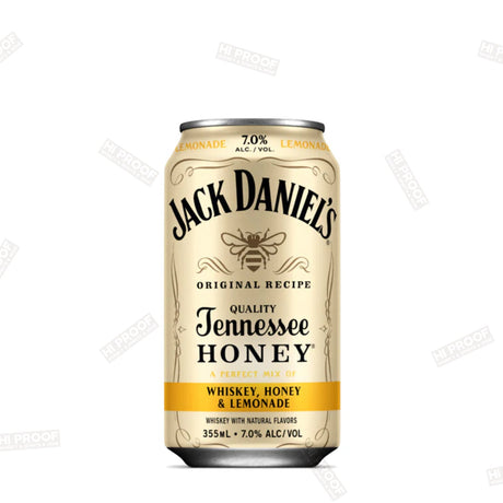 Jack Daniel's Tennessee Whiskey, Honey & Lemonade Cocktail - 4pk/355ml Cans - Hi Proof - Jack Daniel's