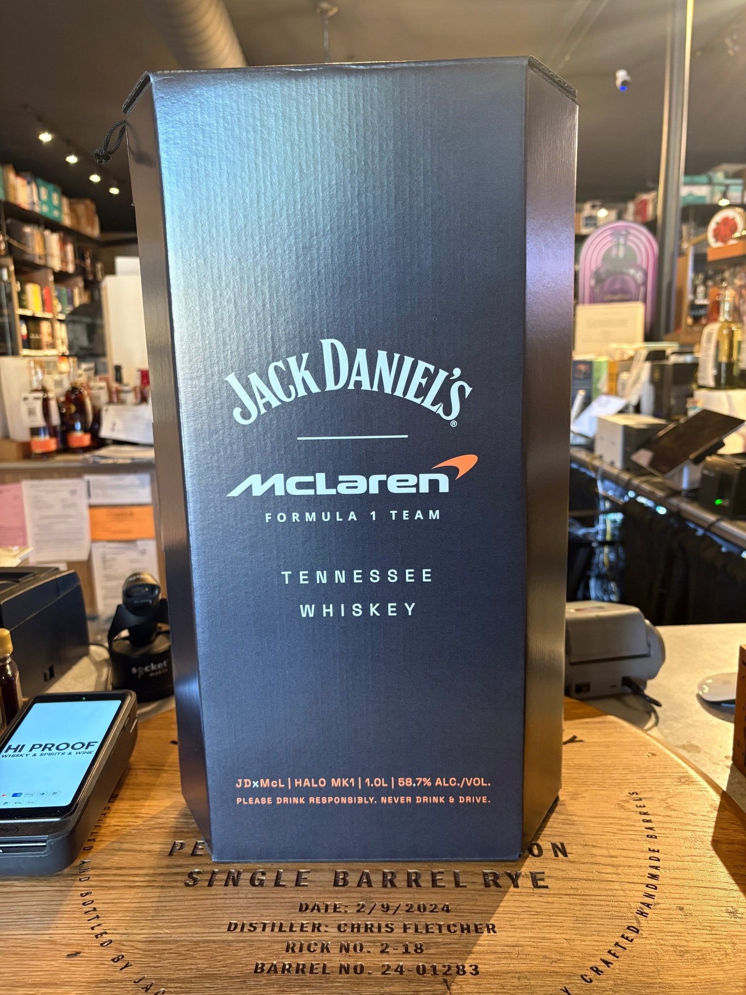Jack Daniel's X Mclaren Halo Mk1 Limited Edition Tennessee Whiskey