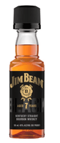 JIM BEAM BLACK 7 Year old 50ml mini - Hi Proof - Jim Beam