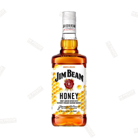 JIM BEAM HONEY BOURBON WHISKEY 1.75L - Hi Proof - Jim Beam