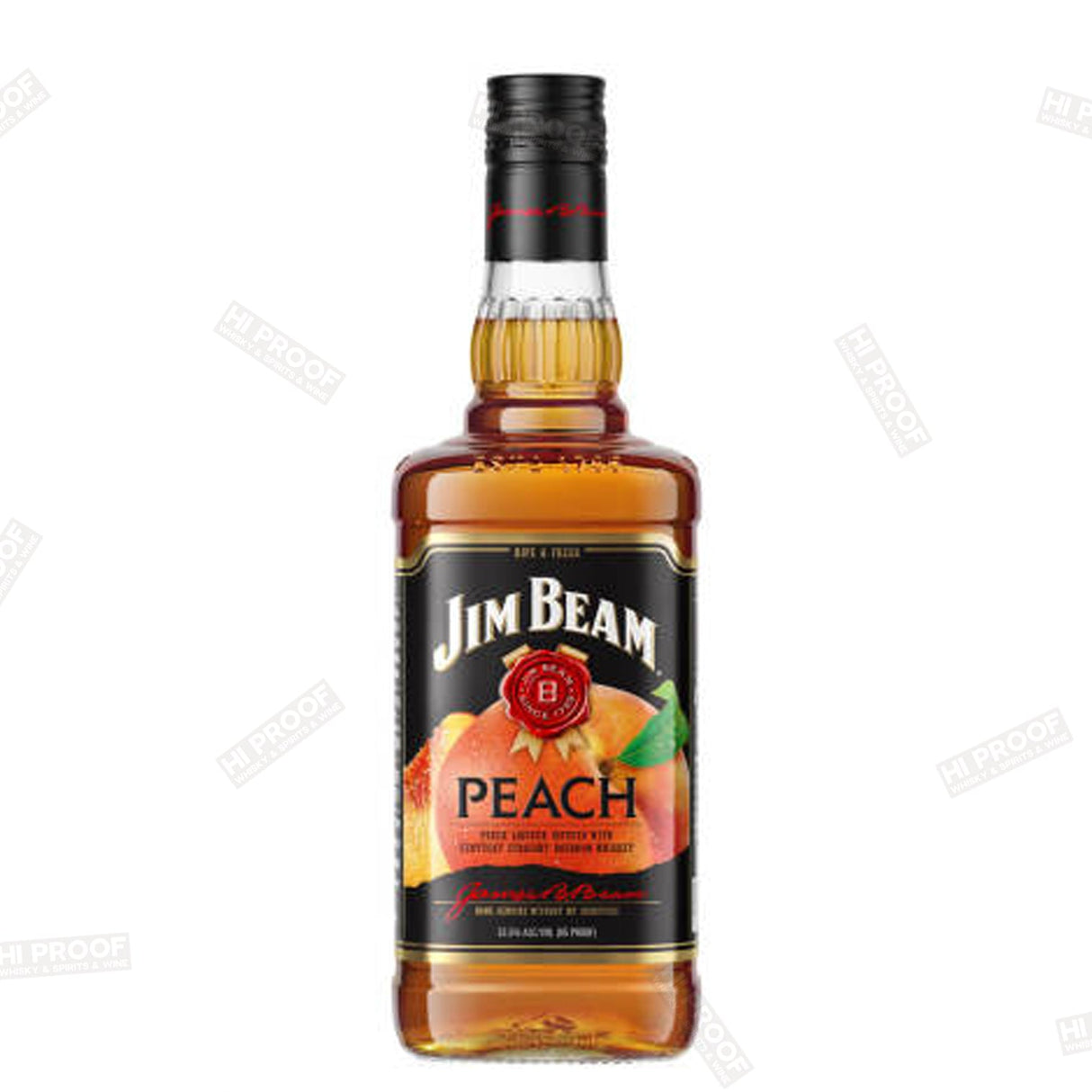 JIM BEAM PEACH BOURBON WHISKEY 750ml - Hi Proof - Jim Beam