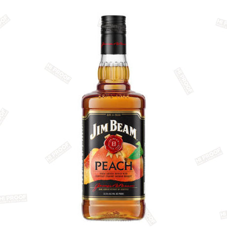 JIM BEAM PEACH BOURBON WHISKEY 750ml - Hi Proof - Jim Beam