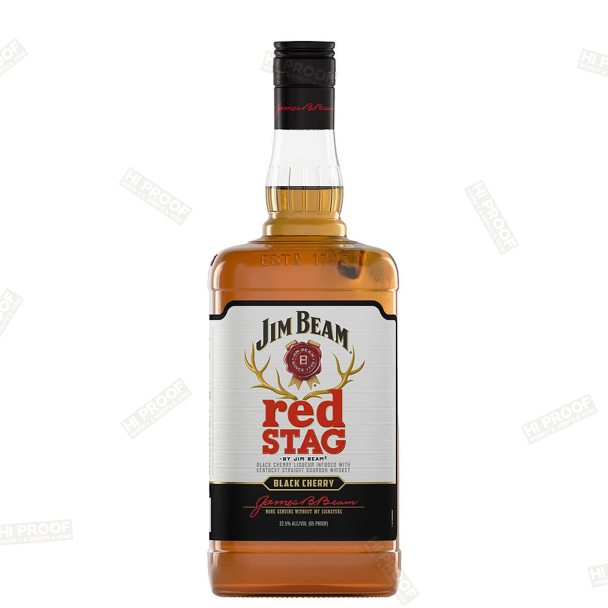 Jim Beam Red Stag Black Cherry Bourbon 1.75L - Hi Proof - Jim Beam