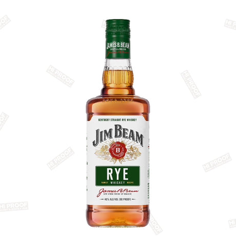 Jim Beam Rye Whiskey 80Proof 750ml - Hi Proof - Jim Beam