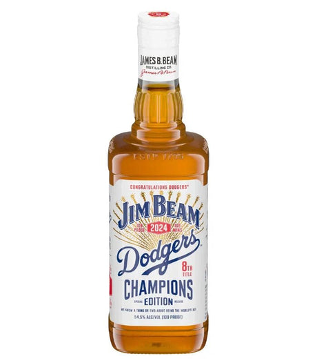 Jim beam straight bourbon dodgers 8th title champions edition special release 109 Proof - Hi Proof - Jim Beam