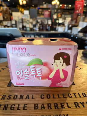 Jinro Cocktail Tok Tok Peach 6pk * 355ml - Hi Proof - Jinro