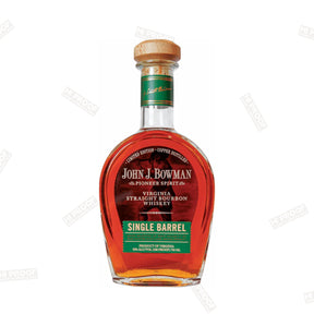 John J. Bowman "Pioneer Spirit" Single Barrel Bourbon Whiskey - Hi Proof - Bowman