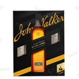 Johnnie Walker Black With 2 Glasses 750ml - Hi Proof - JOHNNIE WALKER
