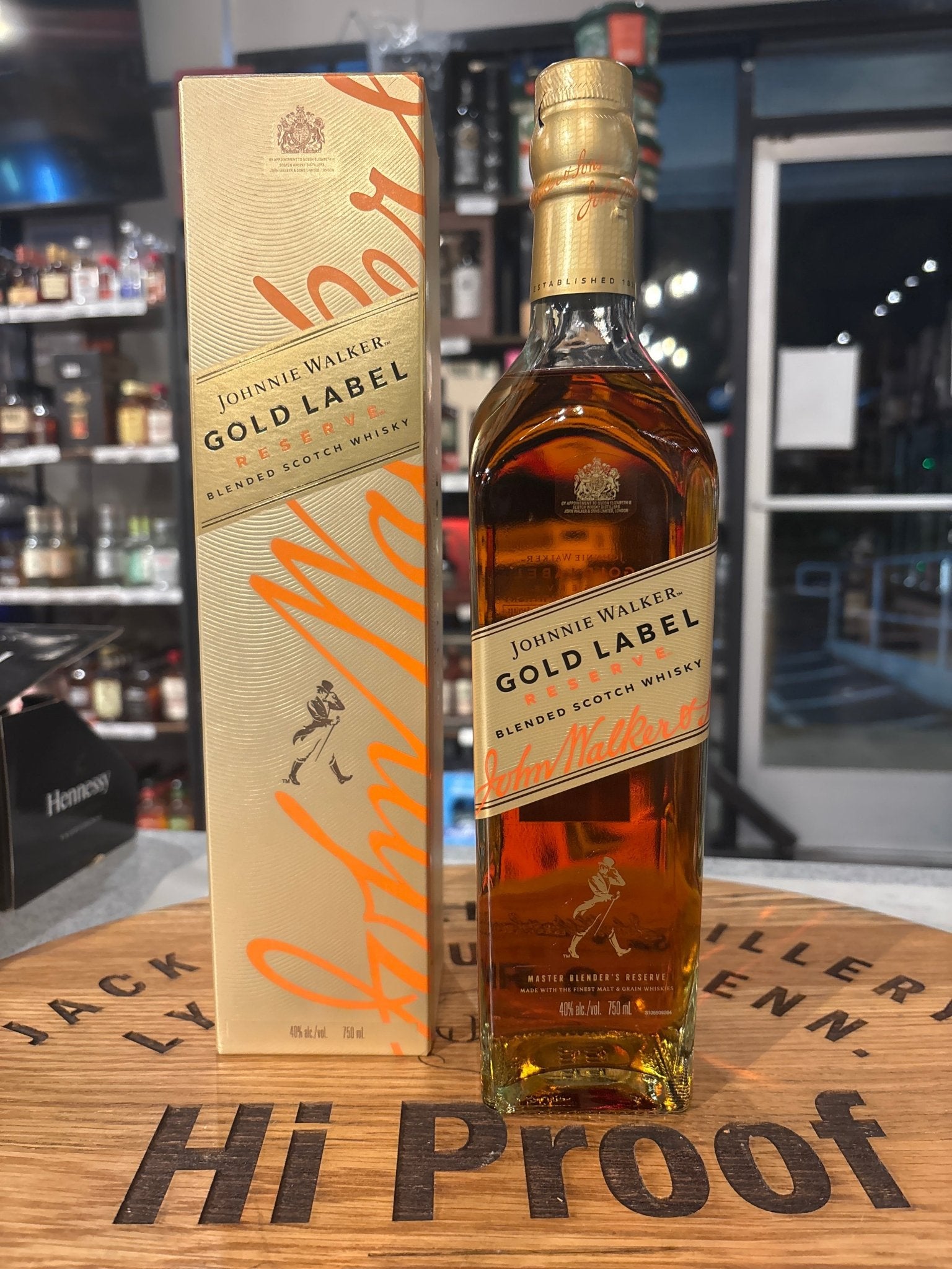 Johnnie Walker Gold Label Reserve 750ml – Hi Proof