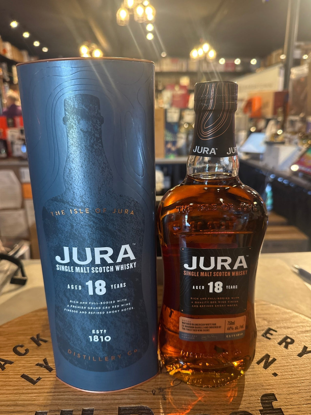 Jura 18 Years Scotch Whisky 750mL - Hi Proof - Jura