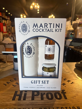 KASTRA ELION VODKA Martini Cocktail Kit 750ML - Hi Proof - Kastra Eliot
