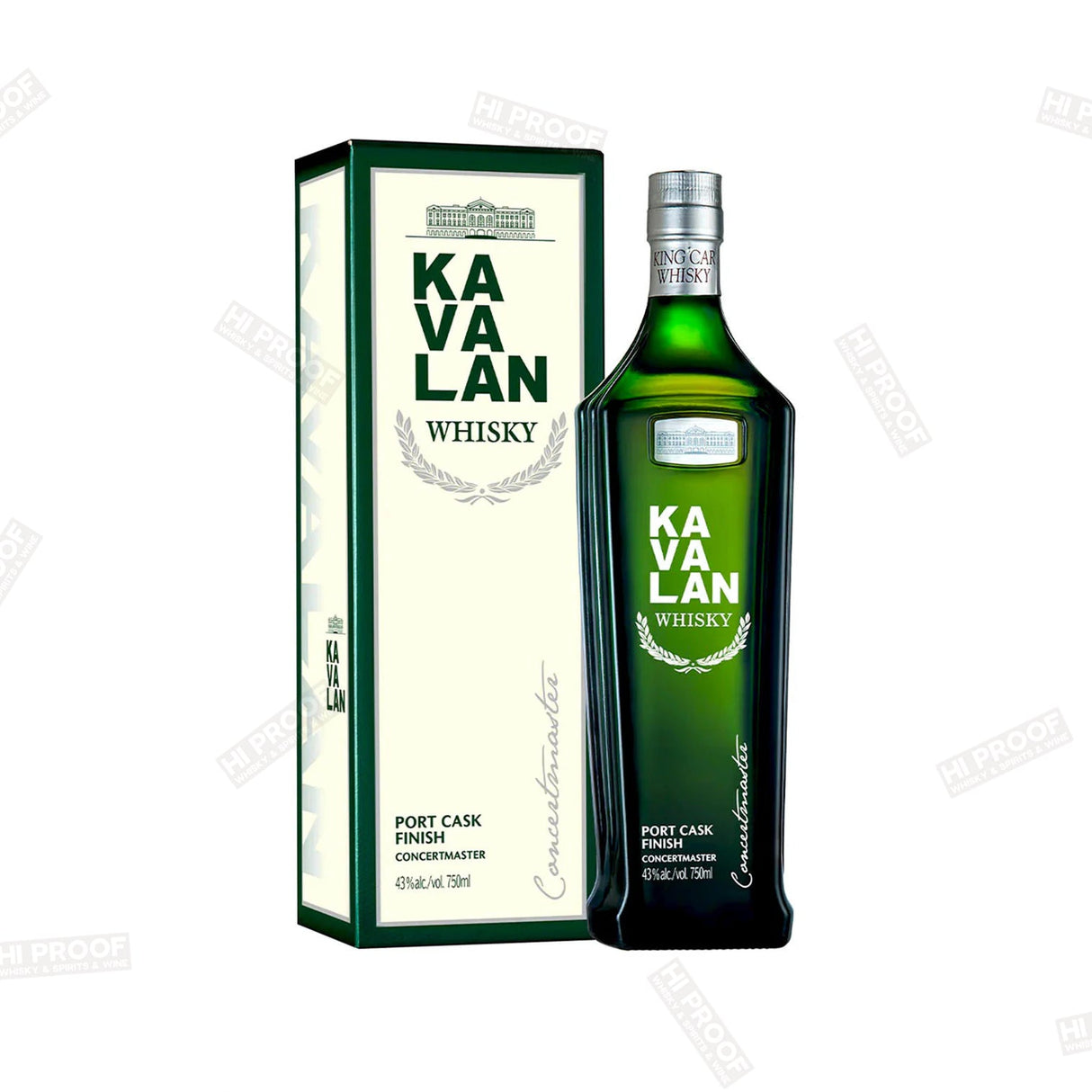 Kavalan Concertmaster Port Cask Finish 750ml - Hi Proof - Kavalan