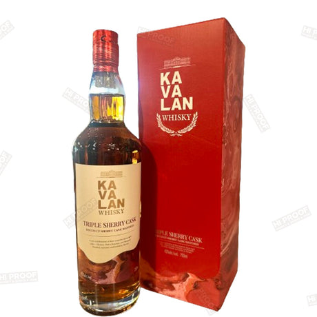 Kavalan Triple Sherry Cask 750ml - Hi Proof - Kavalan