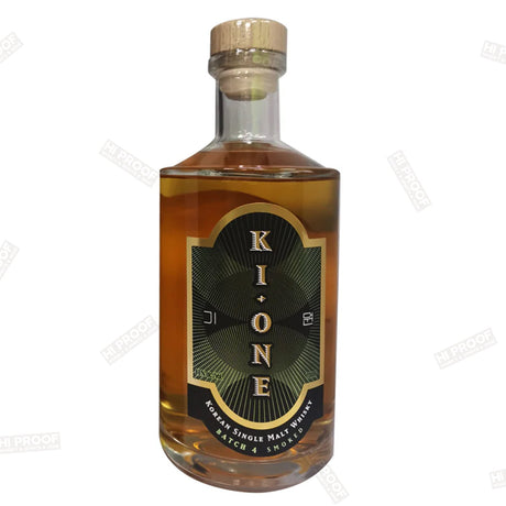 Ki One Batch 4 Smoked Korean Single Malt Whisky 700ml Peated - Hi Proof - Three Societies