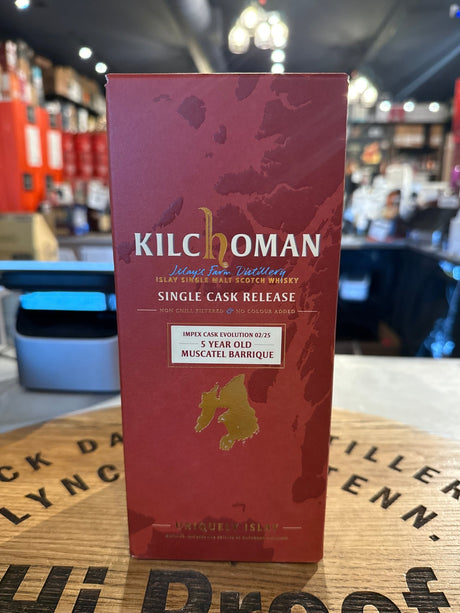 Kilchoman ImpEx Cask Evolution 02/2025 5 Year Muscatel Barrique Cask Scotch Whisky 700ml - Hi Proof - Kilchoman