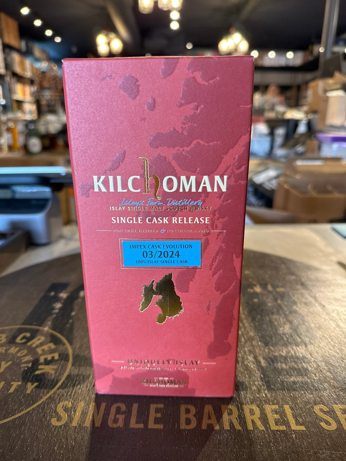 Kilchoman ImpEx Cask Evolution 03/2024 Islay Single Cask Scotch Whisky 750ml - Hi Proof - Kilchoman