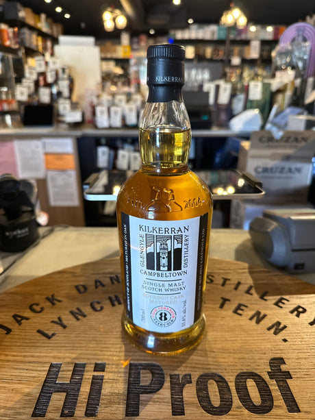 Kilkerran Bourbon Cask Matured Cask Strength 8 Year Old Single Malt 111.2 Proof 700ml - Hi Proof - kilkerran