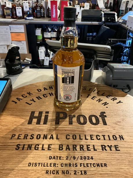 Kilkerran Bourbon Cask Matured Cask Strength 8 Year Old Single Malt 57.7%alc 700ml - Hi Proof - kilkerran