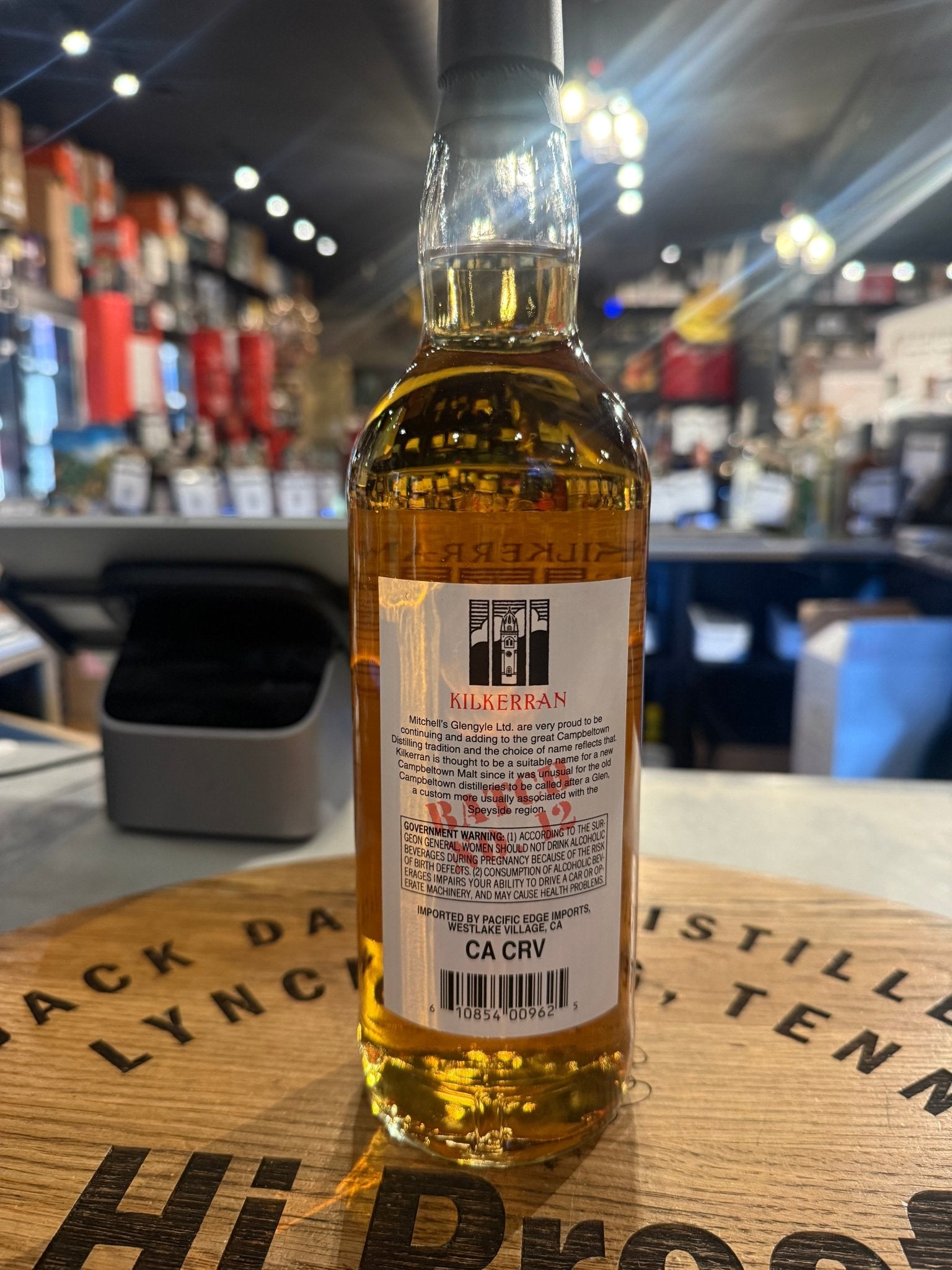 ウイスキー Kilkerran Heavily Peated 700ml Kilkerran Heavily Peated Batch #13 - The Whisky Shop - San Francisco