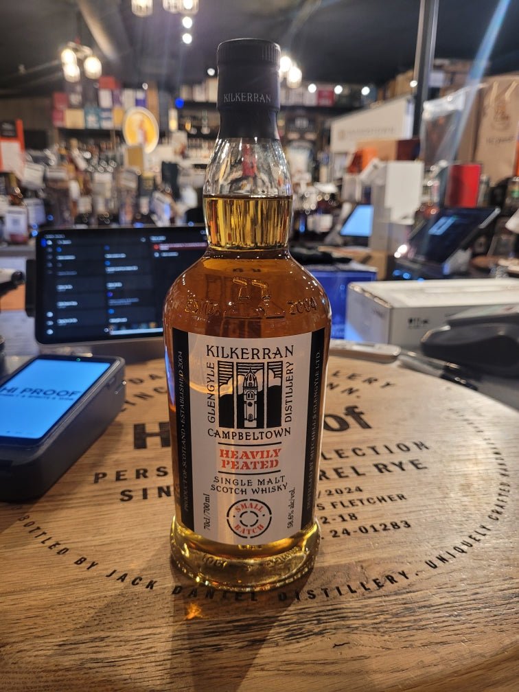 Kilkerran Heavily Peated Batch No.13 117.2 PROOF Single Malt Scotch 700ML - Hi Proof - kilkerran