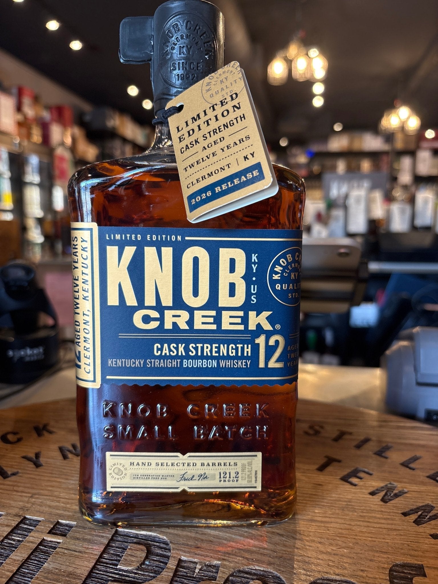 Knob Creek 12 Year Old Cask Strength Kentucky Straight Bourbon