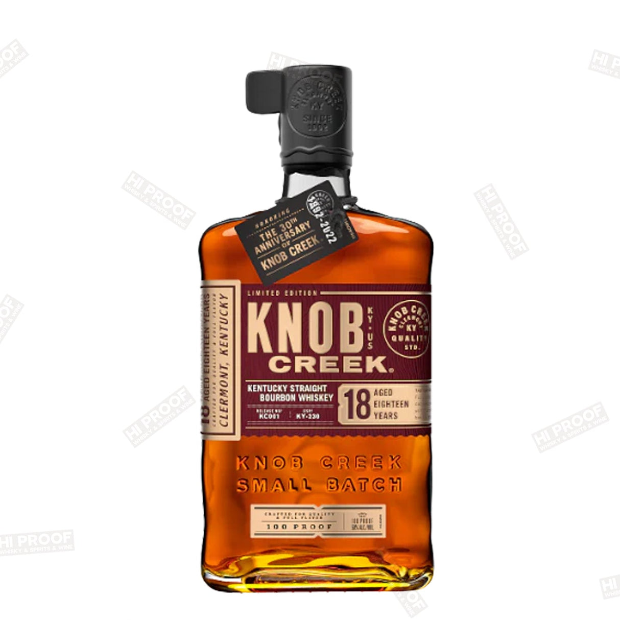 Knob Creek 18 Years batch 3 750ml - Hi Proof - Knob Creek