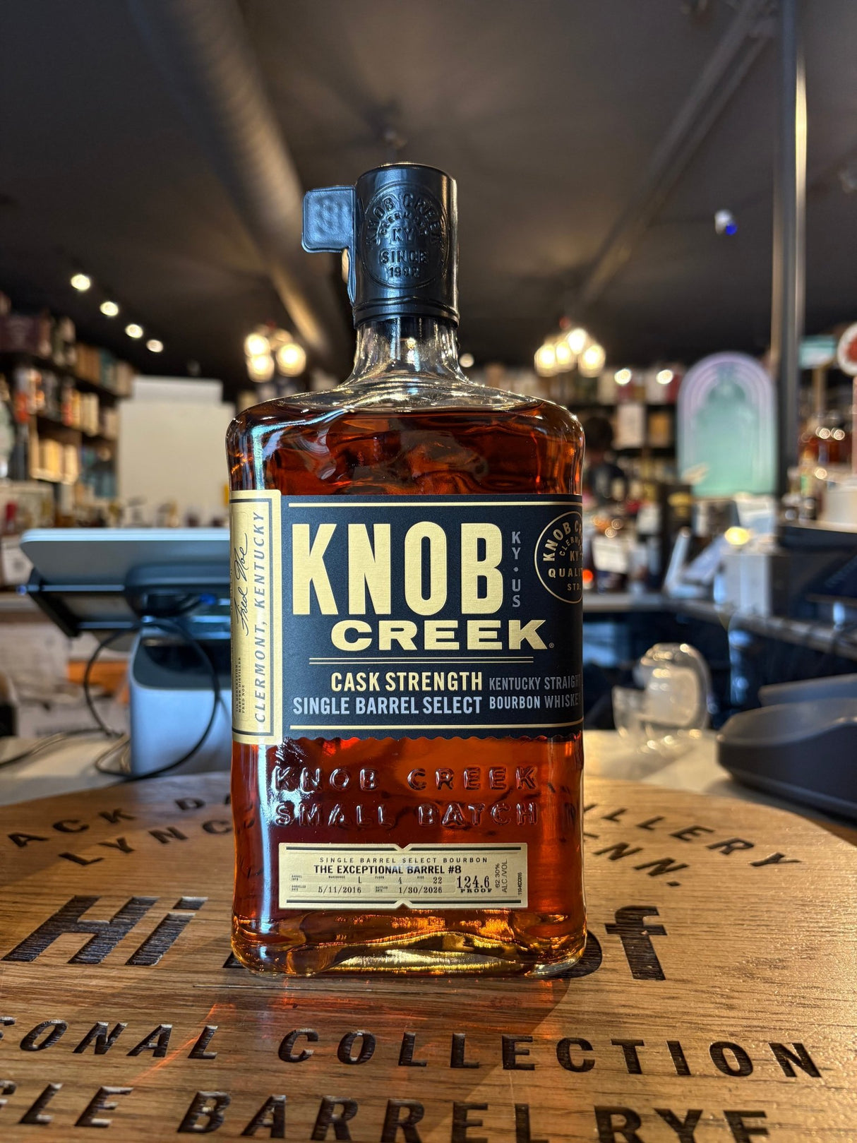 Knob Creek Cask Strength “The Exceptional Barrel 8” 124.6Proof 750ml - Hi Proof - Knob Creek