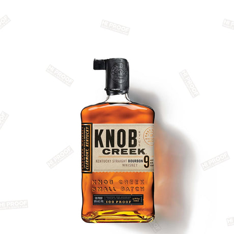 Knob Creek Kentucky Straight Bourbon Whiskey Aged 9 years 100 Proof 375ml - Hi Proof - Knob Creek
