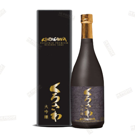 KUROSAWA JUNMAI DAI GINJO PREMIUM RESERVE 720 ML - Hi Proof - KUROSAWA