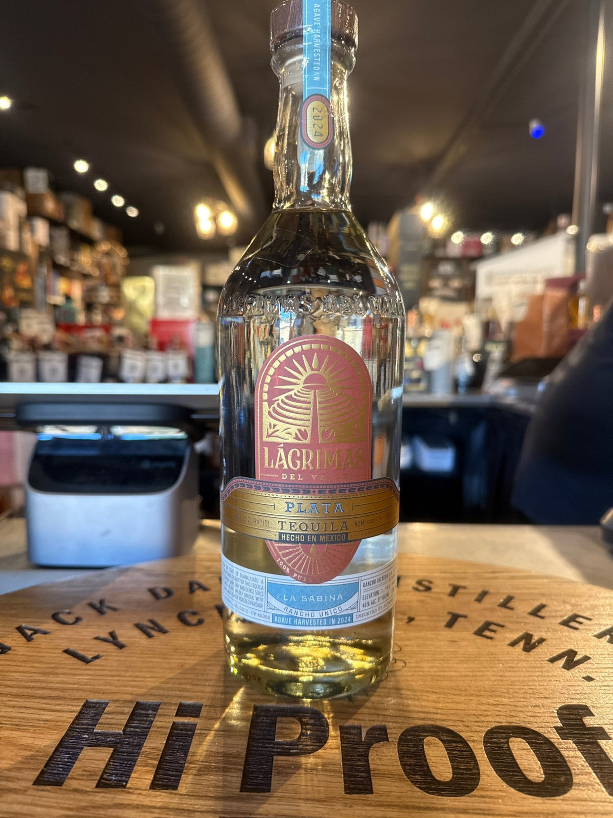 Lagrimas La Sabina Plata Tequila 2024 750ml - Hi Proof - Lagrimas