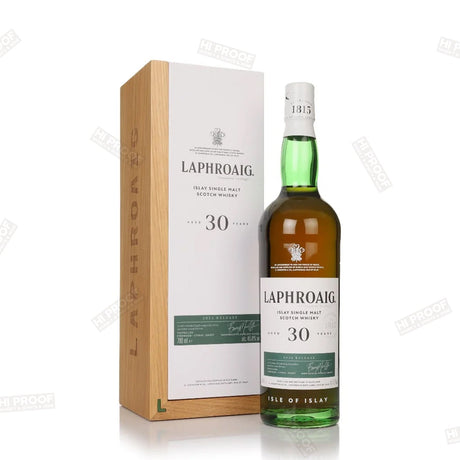 Laphroaig 30 Year Old Single Malt Scotch Whisky 700ml 2024 release - Hi Proof - Laphroaig