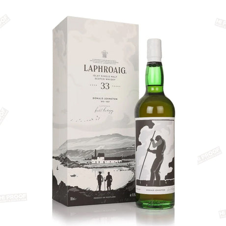 Laphroaig 33 Years Old Strong Characters Donald Johnston 700ml - Hi Proof - Laphroaig