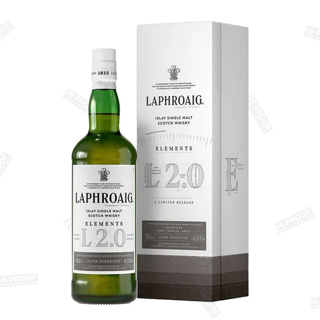 Laphroaig Elements L 2.0 Islay Single Malt Scotch Whisky Cask Strength Limited Release - Hi Proof - Laphroaig