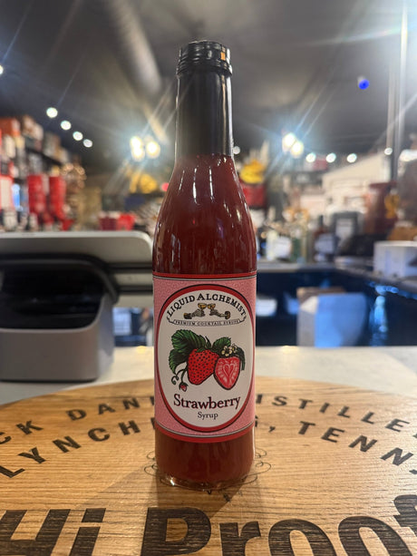 Liquid alchemist Strawberry Cocktail Syrup 375ml - Hi Proof - Liquid alchemist