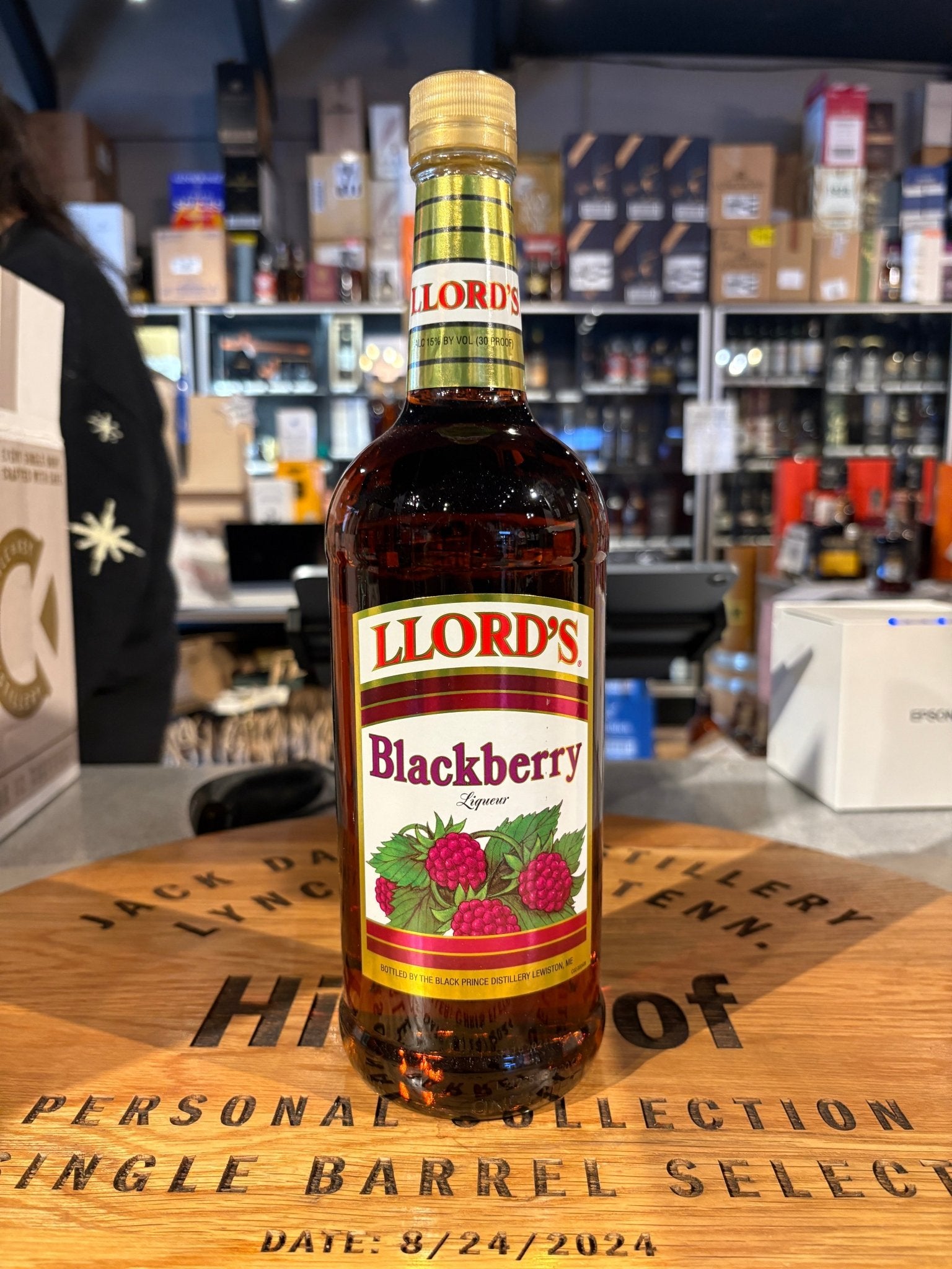 AMARETTO BBR：01 / Black Berry Recordings Llords Black Berry 1L - Premium Berry Liqueur – Hi Proof