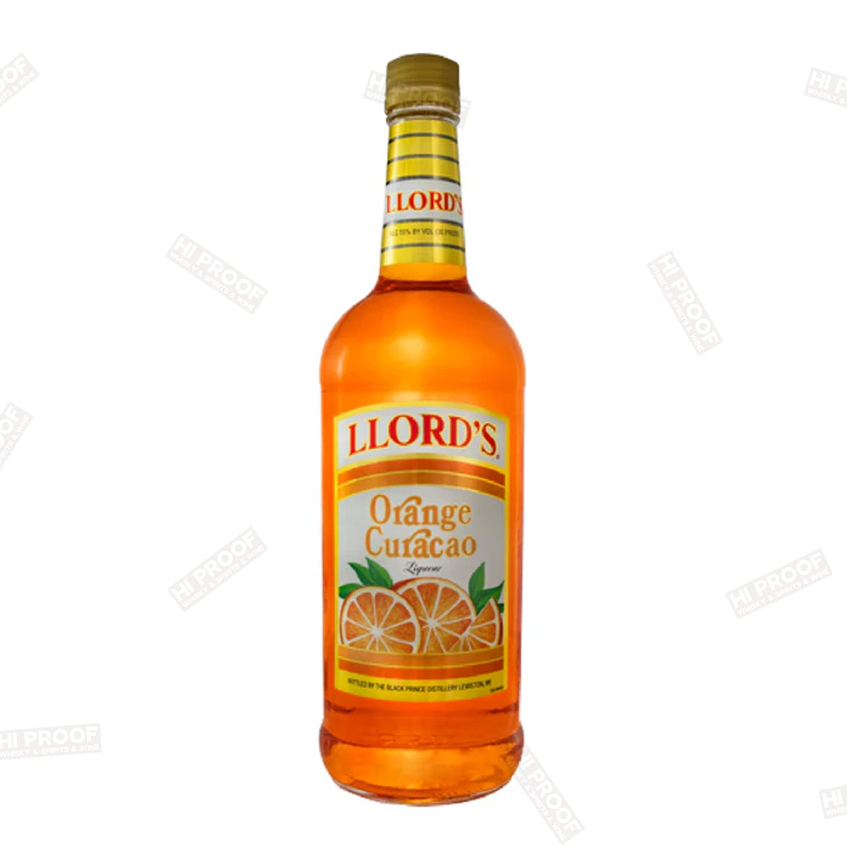 LLORD'S Orange Curacao Liqueur 1L - Hi Proof - LLORD'S