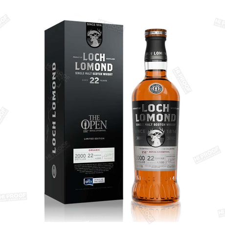 LOCH LOMOND THE OPEN COURSE COLLECTION 151st ROYAL LVERPOOL 22Years old Single Malt Whisky - Hi Proof - Loch Lomond