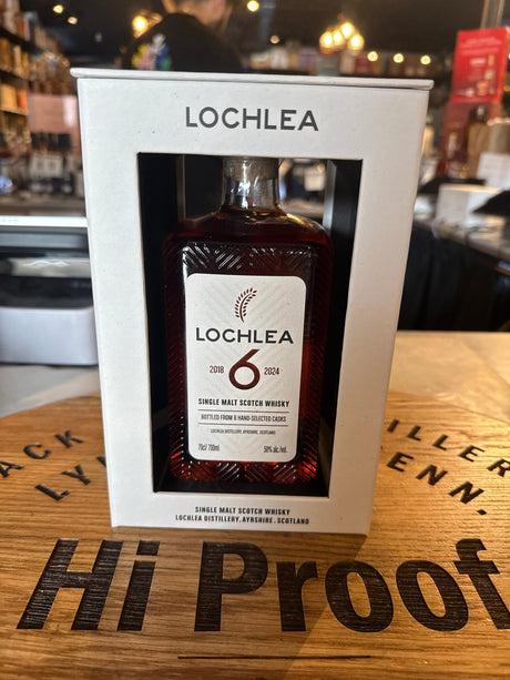 Lochlea 6 years old 50% Alc Single Malt Scotch Whisky 700ml - Hi Proof - Lochlea
